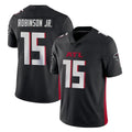 A.Falcons #15 Brian Robinson Player Black Vapor Untouchable Limited Home Game Mdoa Stitched Jerseys