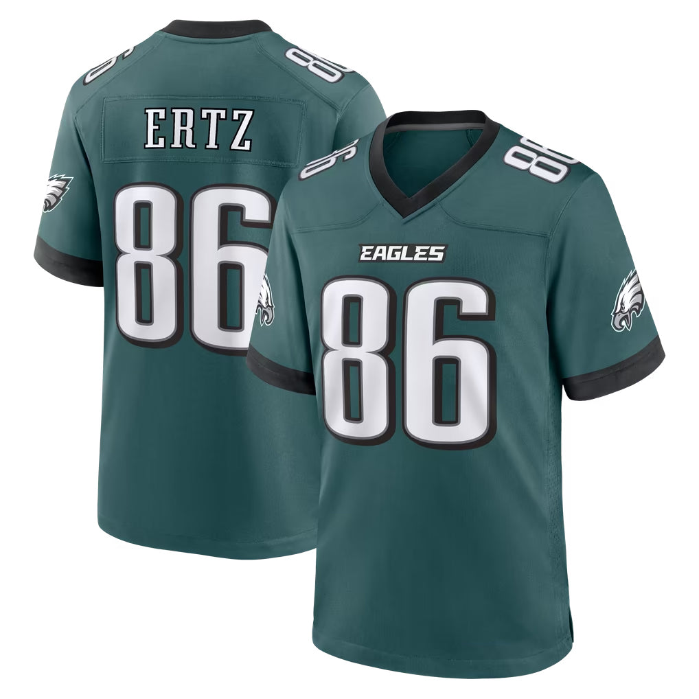 P.Eagles #86 Zach Ertz Player Team Color Green Game Home Mdoa Stitched Jerseys