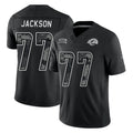 LA.Rams #77 Alaric Jackson Player Black Limited 2026 Salute to Service Home Game Mdoa Stitched Jerseys