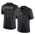A.Falcons #52 Samson Ebukam Player Black RFLCTV Limited Game Mdoa Stitched Jerseys