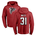 A.Falcons #31 Xavier Watts Player Red Pullover Hoodies Home Game Mdoa Stitched Jerseys
