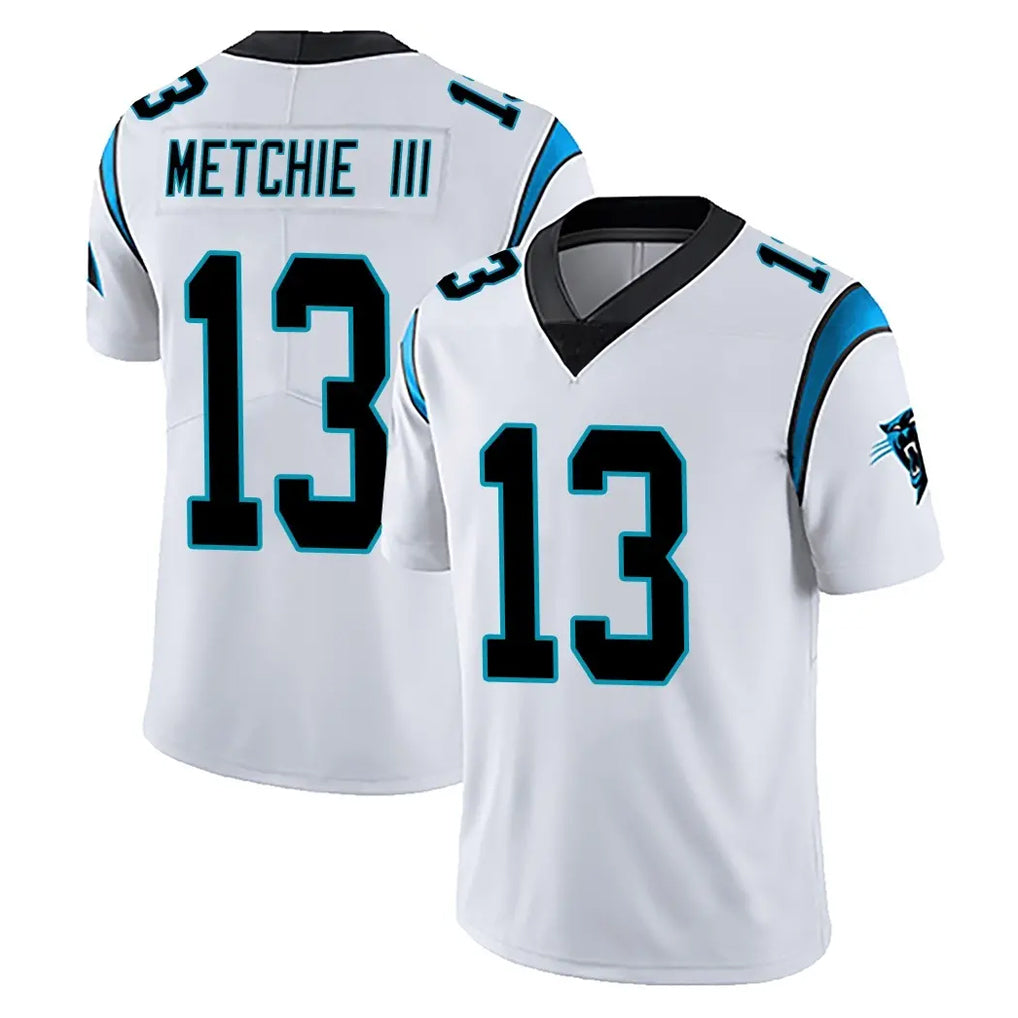 C.Panthers #13 John Metchie III Player White Vapor Untouchable Limited Game Mdoa Stitched Jerseys