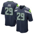 S.Seahawks #29 Josh Jobe Player Navy Home Game Mdoa Stitched Jerseys
