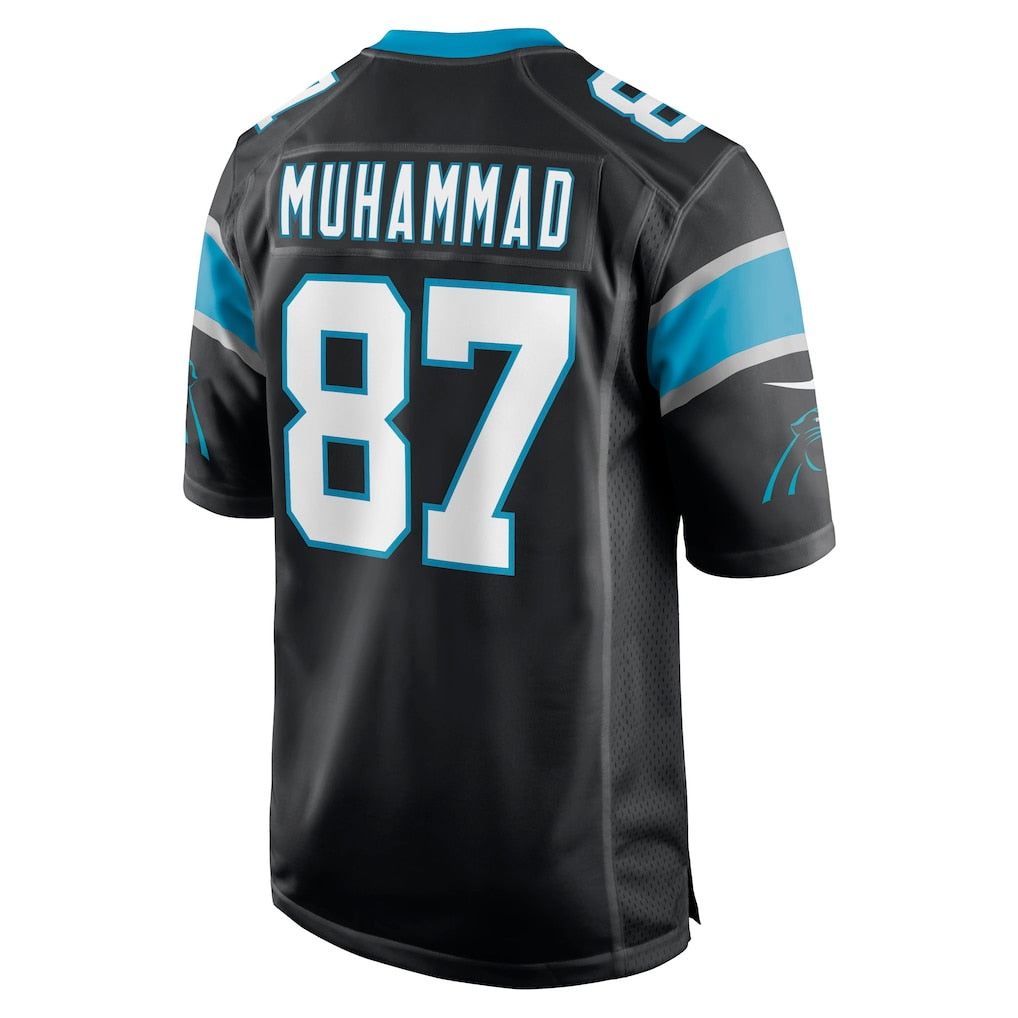 Mdoa C.Panthers #87 Muhsin Muhammad Black Retired Player Jersey