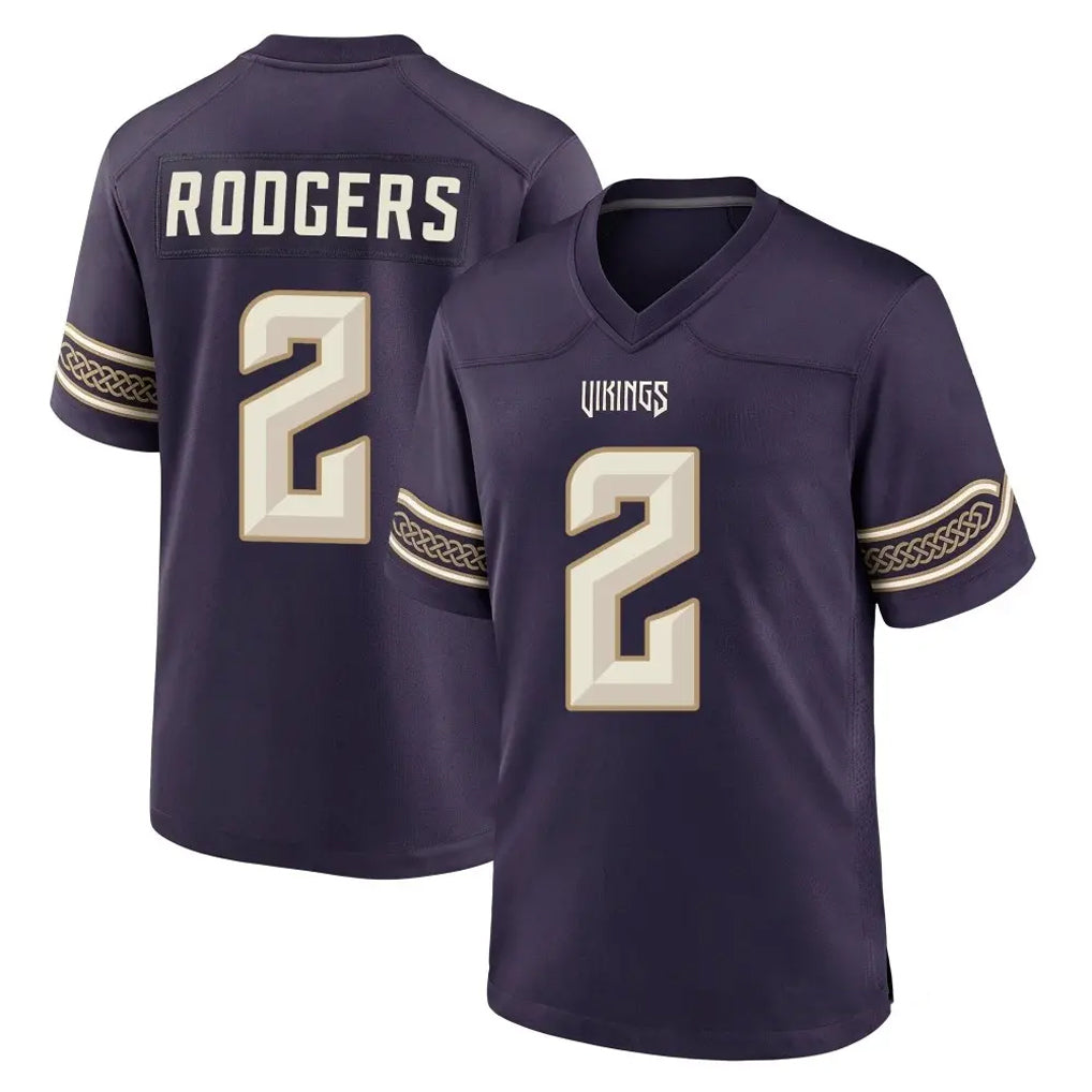 MN.Vikings #2 Isaiah Rodgers Player Purple 2026 Rivalries Collection Home Game Mdoa Stitched Jerseys
