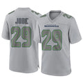S.Seahawks #29 Josh Jobe Player Gray Atmosphere Fashion Home Game Mdoa Stitched Jerseys