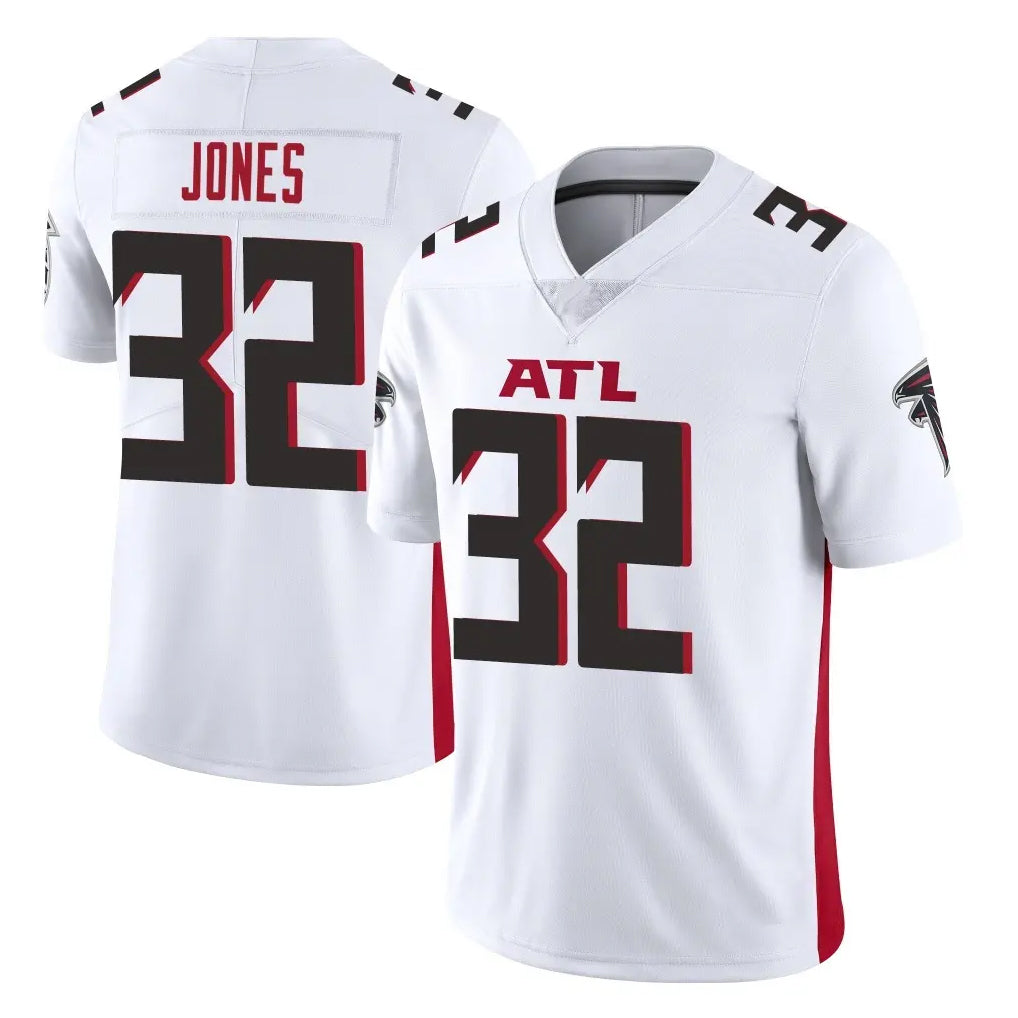 A.Falcons #32 Cash Jones Player White Vapor Untouchable Limited Home Game Mdoa Stitched Jerseys