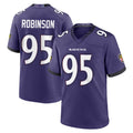 B.Ravens #95 Tavius Robinson Player Purple Limited Home Game Mdoa Stitched Jerseys