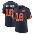C.Bears #18 Caleb Williams Player Navy 2026 Rivalries Collection Home Game Mdoa Stitched Jerseys