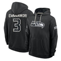 S.Seahawks #3 Nick Emmanwori Player 2026 Black Logo Pullover Hoodies Limited Game Mdoa Stitched Jerseys