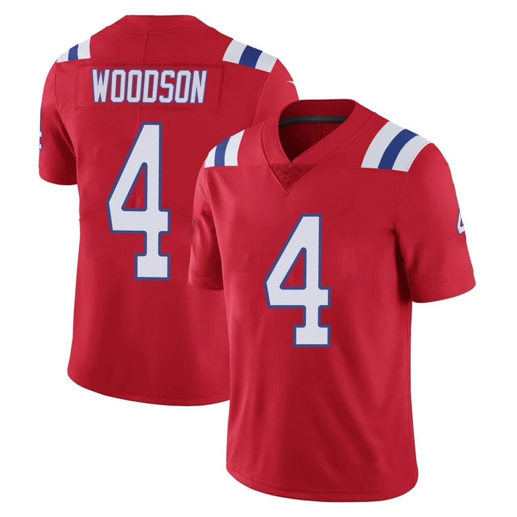 NE.Patriots #4 Craig Woodson Player Red Vapor Untouchable Home Game Mdoa Stitched Jerseys