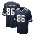 D.Cowboys #86 Luke Schoonmaker Player Navy Home Game Mdoa Stitched Jerseys
