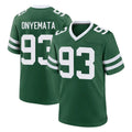 NY.Jets #93 David Onyemata Player Green Legacy Home Game Mdoa Stitched Jerseys
