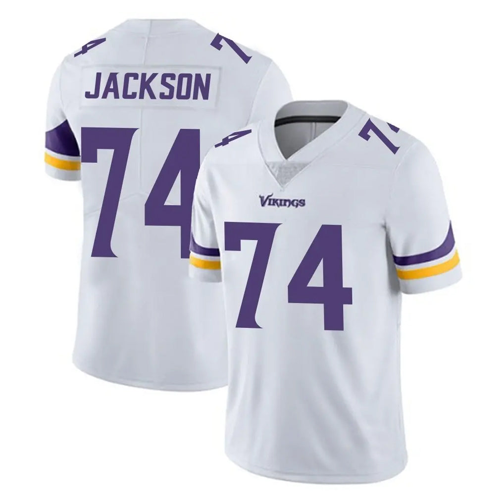 MN.Vikings #74 Donovan Jackson Player White Limited Vapor Untouchable Home Game Mdoa Stitched Jerseys