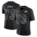 LA.Rams #73 Steve Avila Player Black Limited 2026 Salute to Service Home Game Mdoa Stitched Jerseys