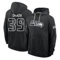 S.Seahawks #39 Ty Okada Player 2026 Black Logo Pullover Hoodies Limited Game Mdoa Stitched Jerseys