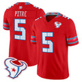 H.Texans #5 Jalen Pitre Player Red 2026 Rivalries Vapor Limited Home Game Mdoa Stitched jerseys