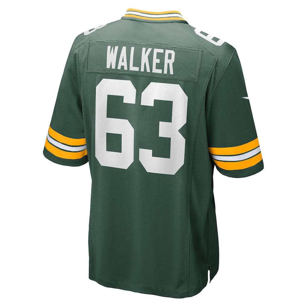 Mdoa GB.Packers #63 Rasheed Walker Green Game Player Jersey