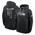 S.Seahawks #4 Michael Dickson Player 2026 Black Logo Pullover Hoodies Limited Game Mdoa Stitched Jerseys