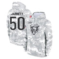 C.Bears #50 Grady Jarrett Player Arctic Camo Salute to Service Pullover Hoodies Limited Mdoa Stitched Jerseys
