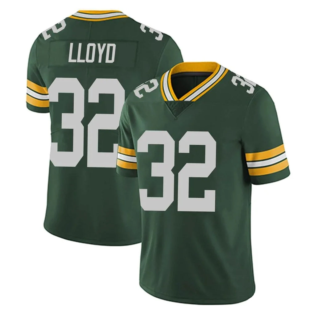 GB.Packers #32 MarShawn Lloyd Player Green Vapor Untouchable Limited Home Game Mdoa Stitched Jerseys