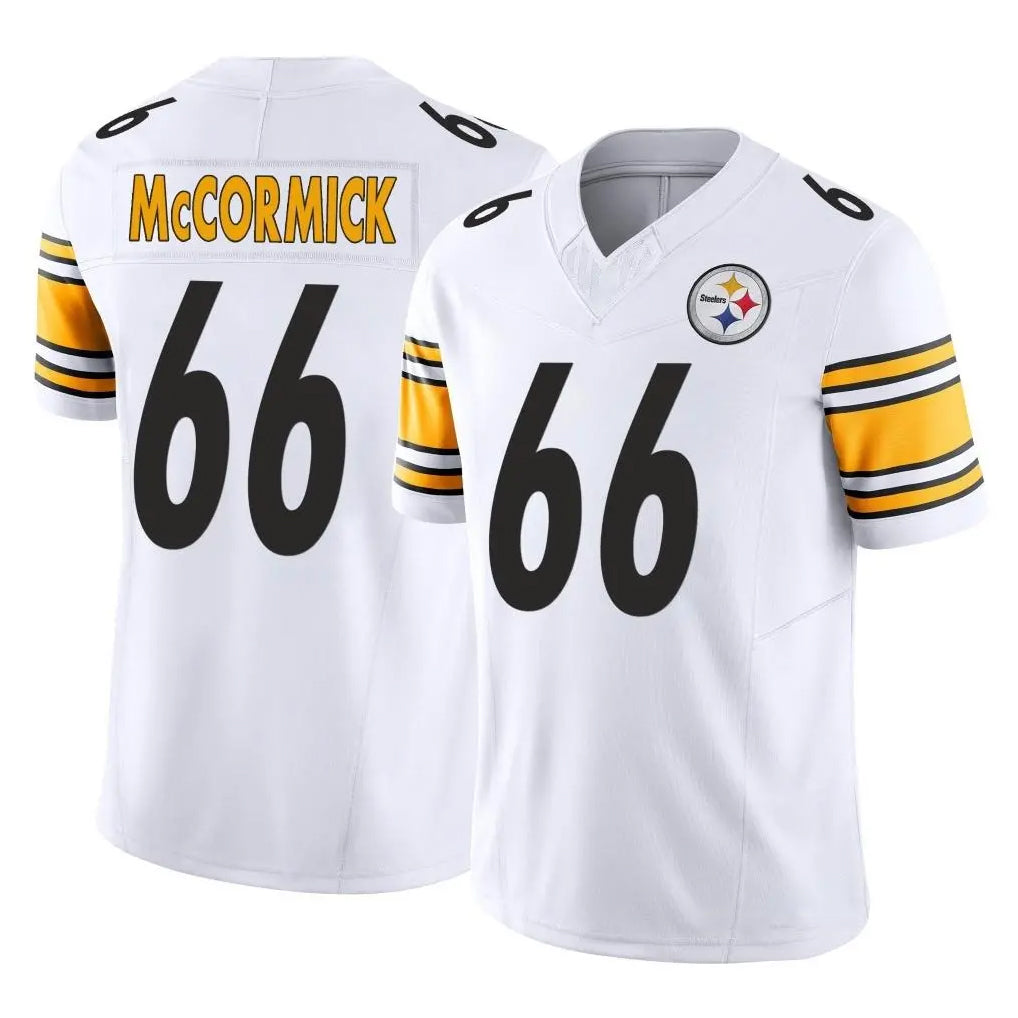 P.Steelers #66 Mason McCormick Player White Limited Vapor F.U.S.E. Home Game Mdoa Stitched Jerseys