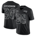 NE.Patriots #38 Rhamondre Stevenson Player Black Limited 2026 Salute to Service Home Game Mdoa Stitched Jerseys