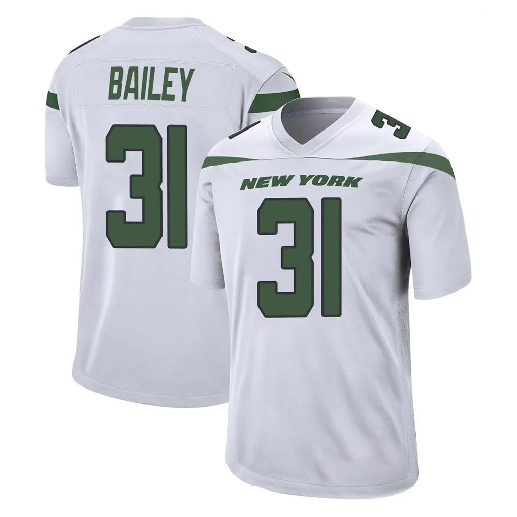 NY.Jets #31 David Bailey Player White Spotlight Home Game Mdoa Stitched Jerseys