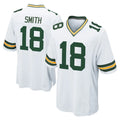 GB.Packers #18 Jonnu Smith Player White Home Game Mdoa Stitched Jerseys