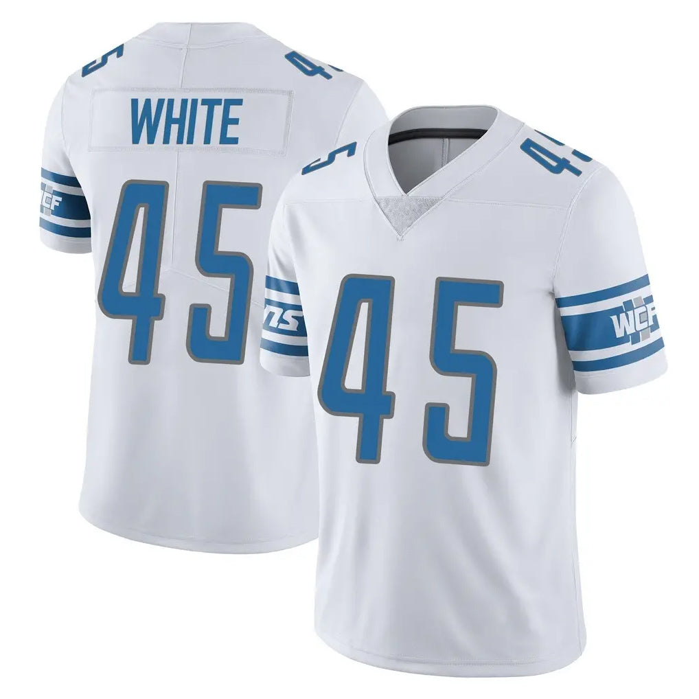 D.Lions #45 Devin White Player White Limited Vapor Untouchable Home Game Mdoa Stitched Jerseys
