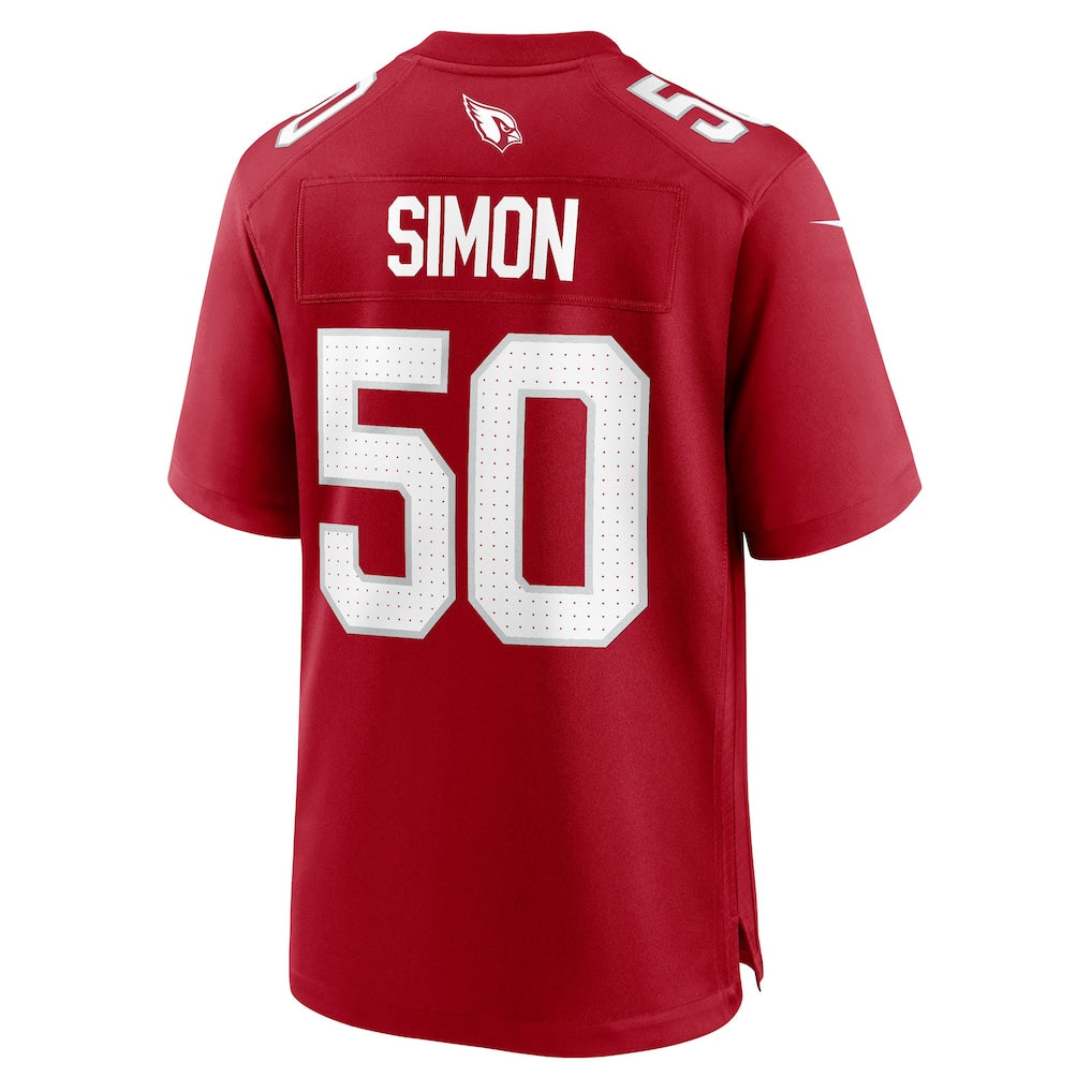 Mdoa A.Cardinals #50 Cody Simon Cardinal Team Game Jersey