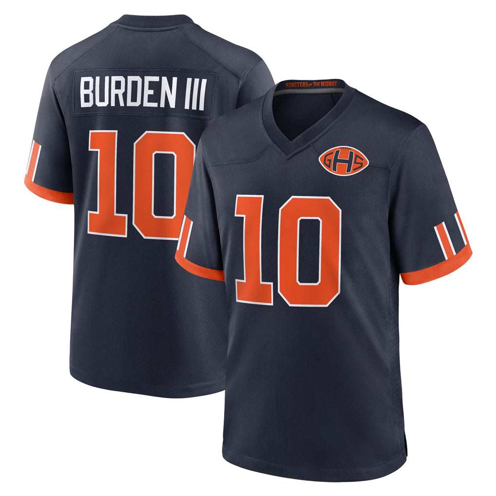 C.Bears #10 Luther Burden III Player Navy 2026 Rivalries Collection Home Game Mdoa Stitched Jerseys