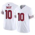 A.Cardinals #10 Josh Sweat Player White Vapor F.U.S.E. Limited Home Game Mdoa Stitched Jerseys