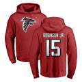 A.Falcons #15 Brian Robinson Player Red Pullover Hoodies Home Game Mdoa Stitched Jerseys
