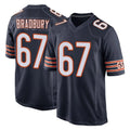 C.Bears #67 Garrett Bradbury Player Navy Home Game Mdoa Stitched Jerseys
