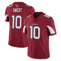 A.Cardinals #10 Josh Sweat Player Cardinal Vapor Limited Home Game  Mdoa Stitched Jerseys
