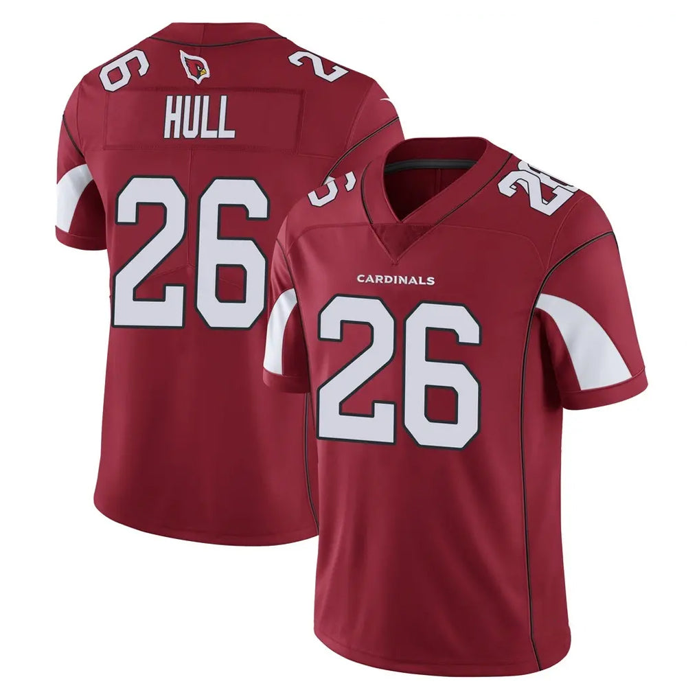 A.Cardinals #26 Evan Hull Player Cardinal Vapor Limited Home Game  Mdoa Stitched Jerseys