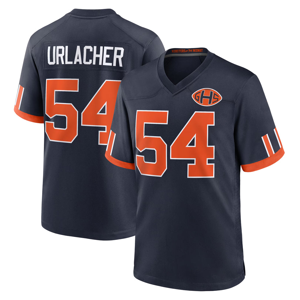 C.Bears #54 Brian Urlacher Player Navy 2026 Rivalries Collection Home Game Mdoa Stitched Jerseys