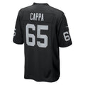 Mdoa LV.Raiders #65 Alex Cappa Black Team Game Jersey