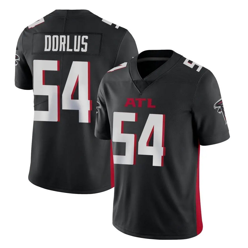 A.Falcons #54 Brandon Dorlus Player Black Vapor Untouchable Limited Home Game Mdoa Stitched Jerseys