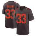 C.Browns #33 Ronnie Hickman Player Brown Alternate Home Game Mdoa Stitched Jerseys