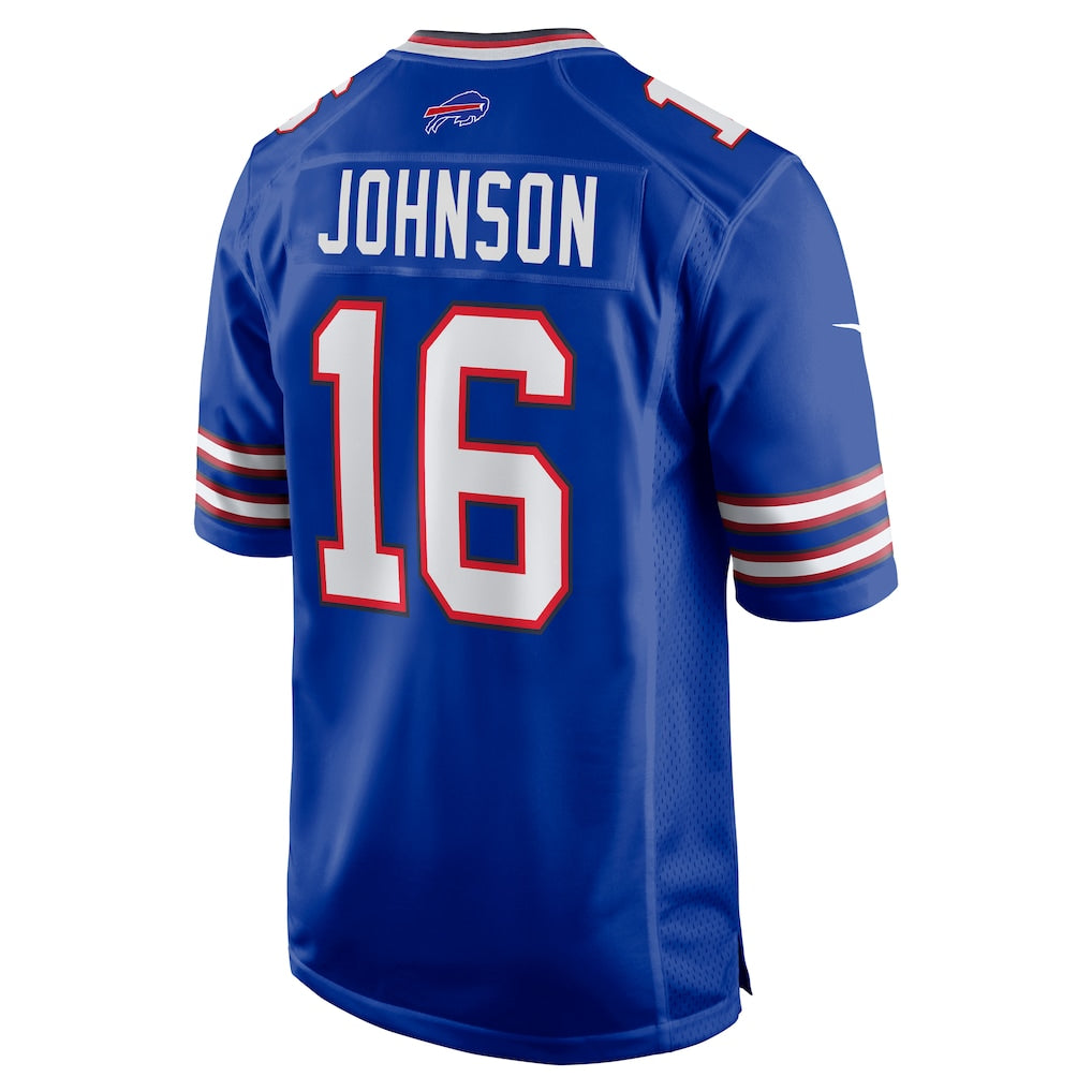 Mdoa B.Bills #16 Xavier Johnson Royal Game Jersey