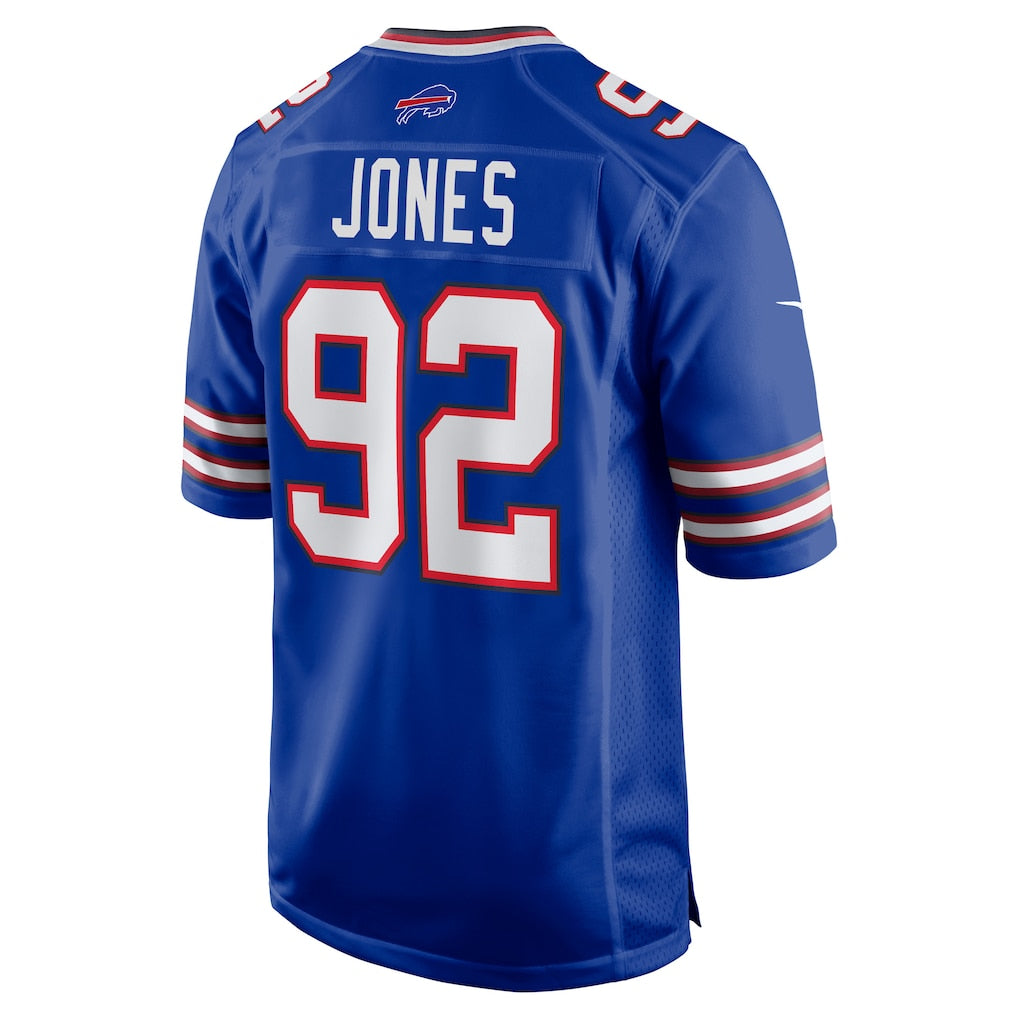 Mdoa B.Bills #92 DaQuan Jones Royal Game Player Jersey