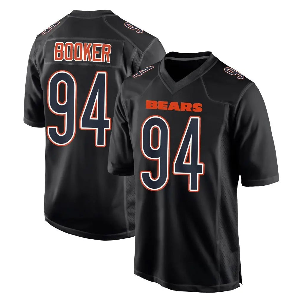 C.Bears #94 Austin Booker Player Carbon Black Fashion Game Mdoa Stitched Jerseys