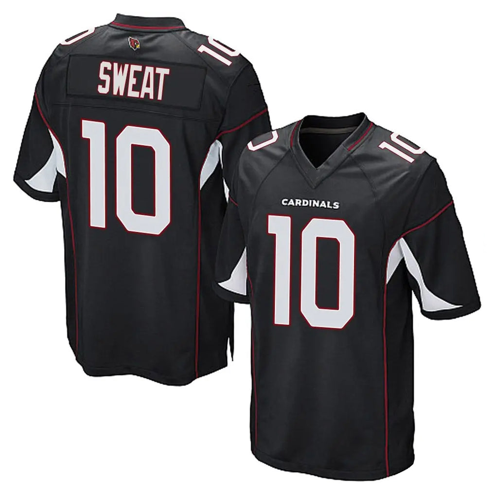 A.Cardinals #10 Josh Sweat Player Black Home Game Mdoa Stitched Jerseys