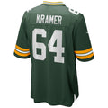 Mdoa GB.Packers #64 Jerry Kramer Green Team Retired Player Game Jersey