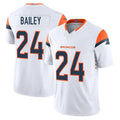 D.Broncos #24 Champ Bailey Player White Limited Vapor F.U.S.E. Home Game Mdoa Stitched Jerseys