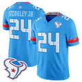 H.Texans #24 Derek Stingley Jr. Player Blue 2026 Rivalries Vapor Limited Home Game Mdoa Stitched jerseys
