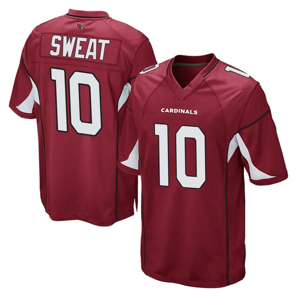 A.Cardinals #10 Josh Sweat Player Cardinal Home Game Mdoa Stitched Jerseys