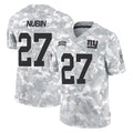 NY.Giants #27 Tyler Nubin Player Arctic Camo Salute To Service Limited Game Mdoa Stitched Jerseys